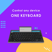 Load image into Gallery viewer, Champ BK372 - Multi Device Wireless Bluetooth Keyboard