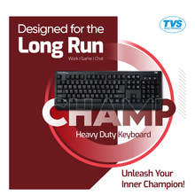 Load image into Gallery viewer, Champ Heavy Duty Wired Membrane Keyboard
