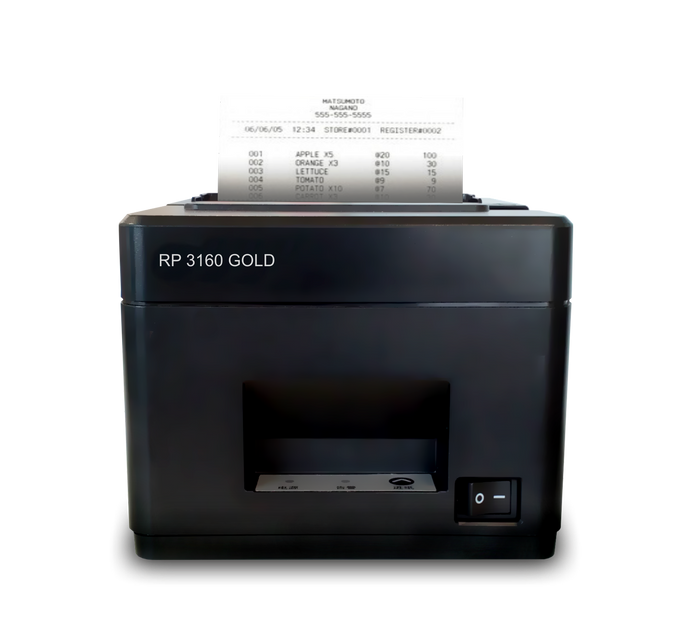 TVS Electronics Online Store - RP3160 Gold Thermal Receipt Printer - 1