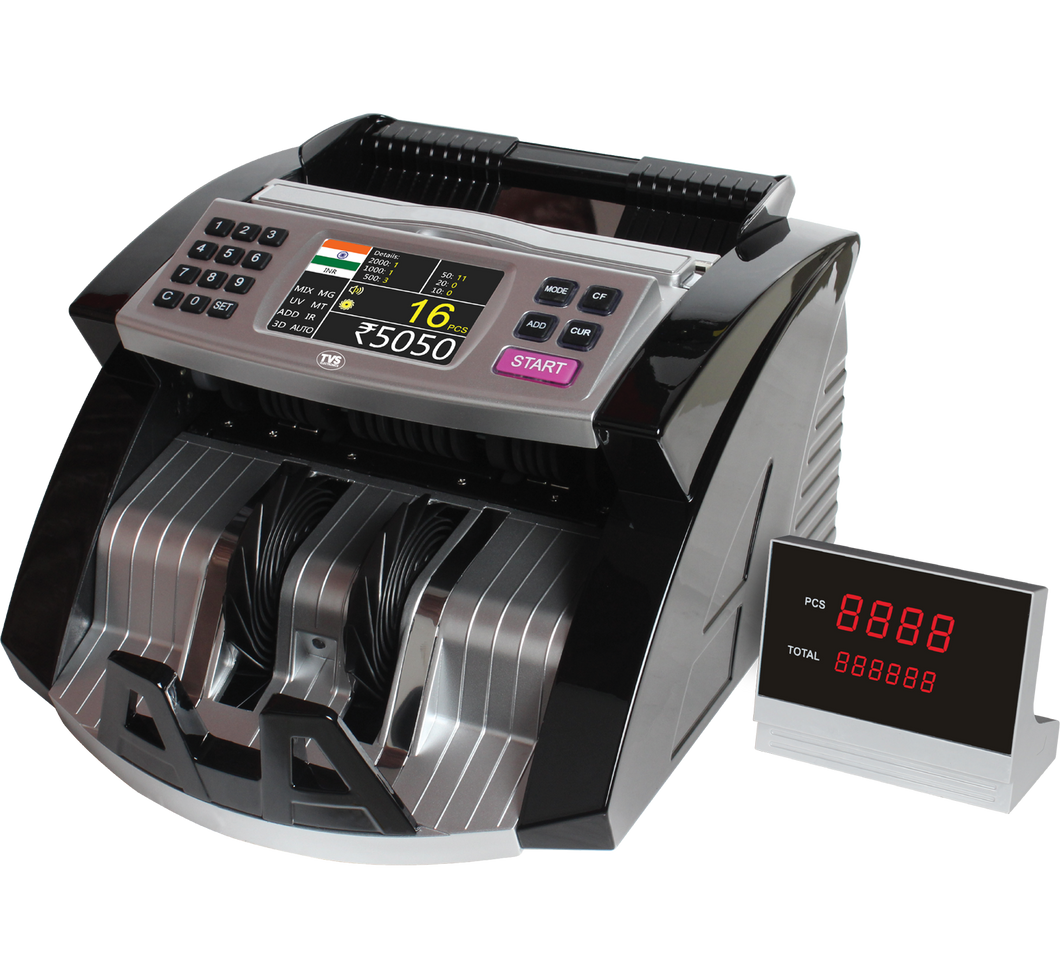 TVS Electronics Online Store - Cash Counting Machine - CC 453 Star+ - 1